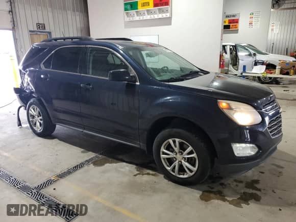 2016 Chevrolet Equinox LT with VIN 2GNFLFE30G6151694, listed as a Copart auction lot 86230185 with 104,520 mi miles and Salvage title. Bid and sale history available at DreamBid. Image 4.