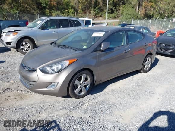 2013 Hyundai Elantra GLS with VIN 5NPDH4AE0DH451742, listed as a IAAI auction lot 43455087 with 94,968 mi miles and . Bid and sale history available at DreamBid. Image 2.