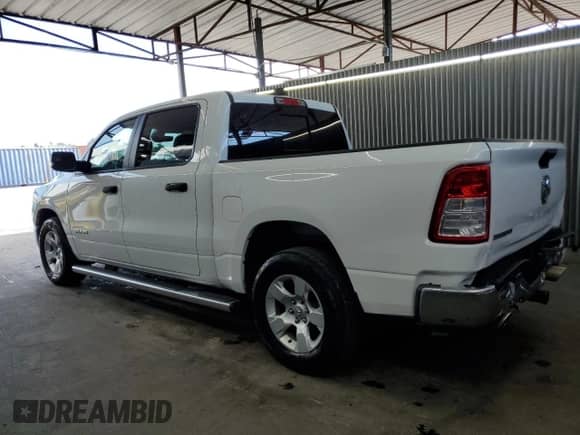 2023 Ram 1500 Big Horn with VIN 1C6RREFT6PN600294, listed as a Copart auction lot 80153755 with 89,060 mi miles and Clean title. Bid and sale history available at DreamBid. Image 2.