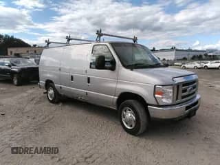 2012 Ford Econoline Cargo Commercial with VIN 1FTNE1EW3CDB11939, listed as a IAAI auction lot 43059495 with 237,683 mi miles and . Bid and sale history available at DreamBid. Image 1.