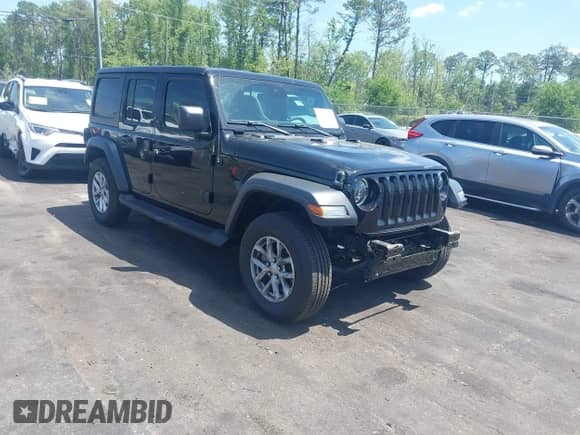 2023 Jeep Wrangler Sport S z VIN 1C4HJXDN5PW671167, wystawiony jako IAAI lot #42176127 z przebiegiem 1 230 mil mil oraz . Historia ofert i sprzedaży dostępna na DreamBid. Obrazek 1.