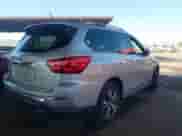 2017 Nissan Pathfinder SV with VIN 5N1DR2MM3HC696441, listed as a IAAI auction lot 42551768 with 85,578 mi miles and . Bid and sale history available at DreamBid. Image 4.