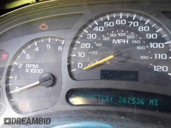 2003 GMC Sierra 1500 SLT z VIN 1GTEK19TX3E107129, wystawiony jako IAAI lot #41747356 z przebiegiem 267 536 mil mil oraz . Historia ofert i sprzedaży dostępna na DreamBid. Obrazek 7.