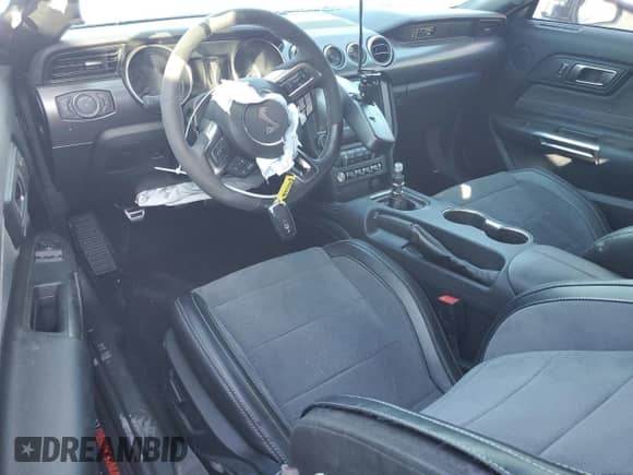 2020 Ford Mustang Shelby GT350 with VIN 1FA6P8JZ1L5550368, listed as a Copart auction lot 87513355 with 8,466 mi miles and Salvage title. Bid and sale history available at DreamBid. Image 8.