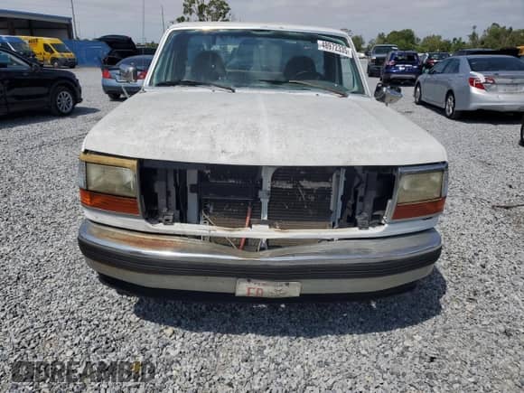 1995 Ford F-150 z VIN 1FTEF15NXSNB40366, wystawiony jako Copart lot #48972335 z przebiegiem Nie podano mil oraz Szkoda całkowita • Salvage title. Historia ofert i sprzedaży dostępna na DreamBid. Obrazek 5.