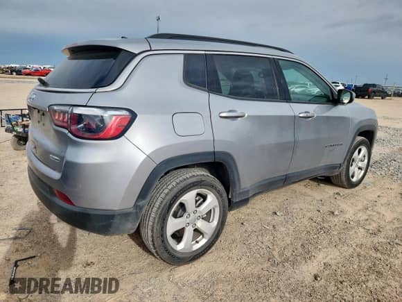 2021 Jeep Compass Latitude with VIN 3C4NJDBB6MT580274, listed as a Copart auction lot 63085195 with 80,474 mi miles and Clean title. Bid and sale history available at DreamBid. Image 3.