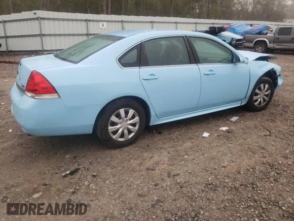 2010 Chevrolet Impala Police Police with VIN 2G1WD5EMXA1240064, listed as a Copart auction lot 51021715 with 88,631 mi miles and Salvage title. Bid and sale history available at DreamBid. Image 3.
