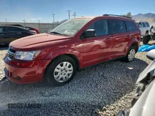 2020 Dodge Journey SE Value with VIN 3C4PDCAB0LT237048, listed as a Copart auction lot 80639805 with 34,086 mi miles and Salvage title. Bid and sale history available at DreamBid. Image 1.