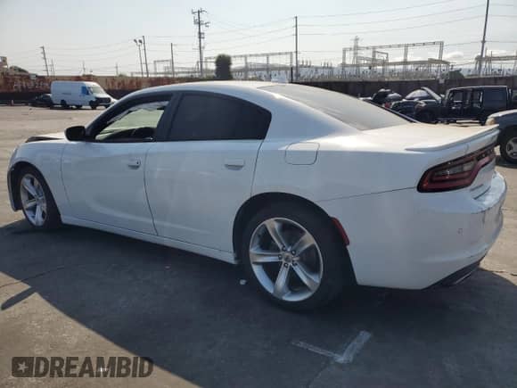 2018 Dodge Charger R/T with VIN 2C3CDXCT9JH237958, listed as a Copart auction lot 80161835 with 108,195 mi miles and Salvage title. Bid and sale history available at DreamBid. Image 2.