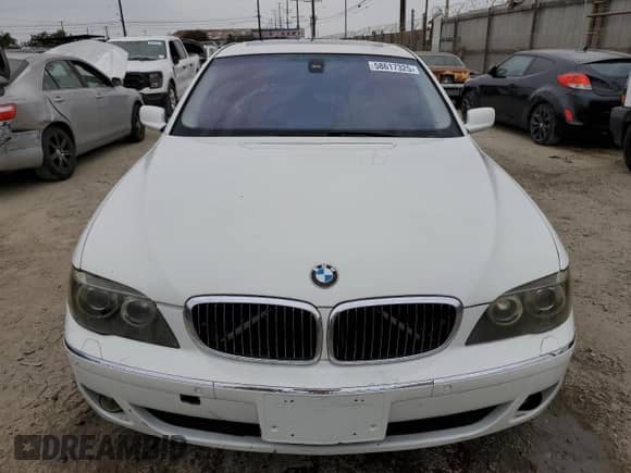 2006 BMW 7 Series 750i with VIN WBAHL835X6DT01146, listed as a Copart auction lot 58617325 with 99,178 mi miles and Clean title. Bid and sale history available at DreamBid. Image 5.