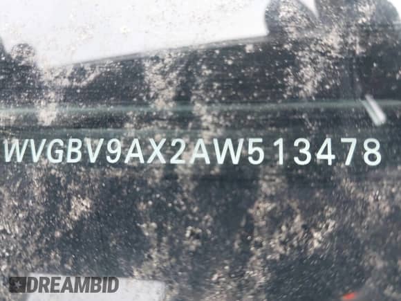 2010 Volkswagen Tiguan с VIN WVGBV9AX2AW513478, выставлен на аукционе IAAI как лот 42607466 с пробегом 63 780 миль миль и . История ставок и продаж доступна на DreamBid. Изображение 13.
