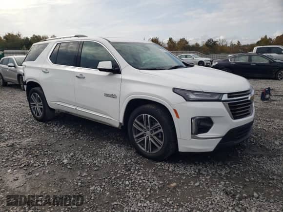 2023 Chevrolet Traverse High Country z VIN 1GNERNKW7PJ150614, wystawiony jako Copart lot #78635534 z przebiegiem 30 469 mil mil oraz Szkoda całkowita • Salvage title. Historia ofert i sprzedaży dostępna na DreamBid. Obrazek 4.