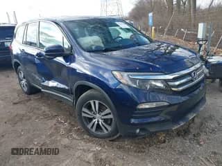 2017 Honda Pilot EX-L z VIN 5FNYF6H50HB070065, wystawiony jako IAAI lot #41242528 z przebiegiem 105 320 mil mil oraz . Historia ofert i sprzedaży dostępna na DreamBid. Obrazek 1.