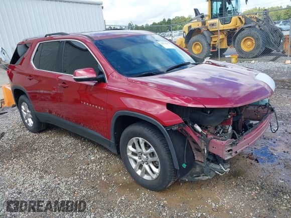 2018 Chevrolet Traverse LT Cloth with VIN 1GNERGKW3JJ272860, listed as a IAAI auction lot 43378353 with 214,786 mi miles and . Bid and sale history available at DreamBid. Image 1.