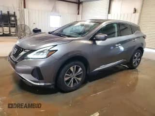 2021 Nissan Murano S with VIN 5N1AZ2AJ2MC105670, listed as a Copart auction lot 80367905 with 118,611 mi miles and Clean title. Bid and sale history available at DreamBid. Image 1.