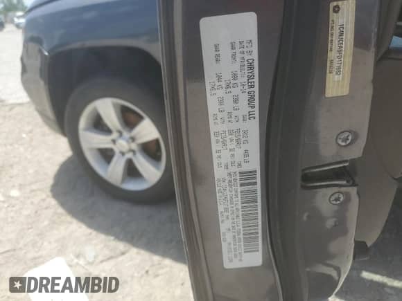 2015 Jeep Compass High Altitude with VIN 1C4NJCEA6FD171682, listed as a Copart auction lot 62288755 with 125,044 mi miles and Clean title. Bid and sale history available at DreamBid. Image 12.