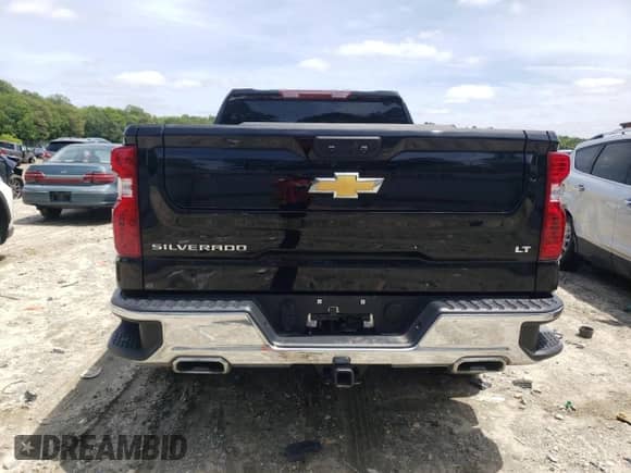 2024 Chevrolet Silverado 1500 LT with VIN 3GCUDDED2RG183158, listed as a Copart auction lot 56910645 with 25,365 mi miles and Salvage title. Bid and sale history available at DreamBid. Image 6.