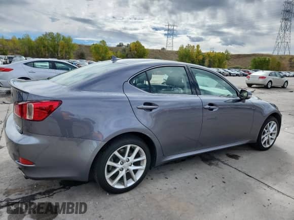 2012 Lexus IS 250 z VIN JTHCF5C26C5056178, wystawiony jako Copart lot #86154595 z przebiegiem 64 262 mil mil oraz Szkoda całkowita • Salvage title. Historia ofert i sprzedaży dostępna na DreamBid. Obrazek 3.