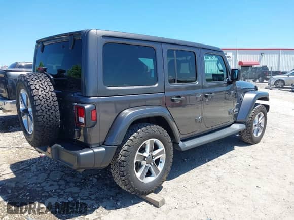 2021 Jeep Wrangler Unlimited Sahara с VIN 1C4HJXEN3MW592235, выставлен на аукционе IAAI как лот 42690167 с пробегом 103 351 миль миль и . История ставок и продаж доступна на DreamBid. Изображение 4.