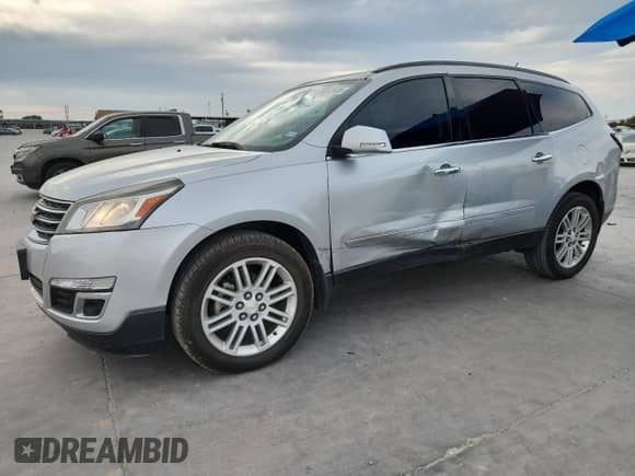 2014 Chevrolet Traverse LT z VIN 1GNKRGKD0EJ220612, wystawiony jako Copart lot #87012605 z przebiegiem 201 540 mil mil oraz Szkoda całkowita • Salvage title. Historia ofert i sprzedaży dostępna na DreamBid. Obrazek 1.