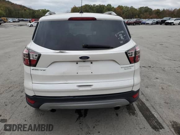 2017 Ford Escape Titanium with VIN 1FMCU0JD9HUB38980, listed as a Copart auction lot 89712745 with 188,124 mi miles and Clean title. Bid and sale history available at DreamBid. Image 6.