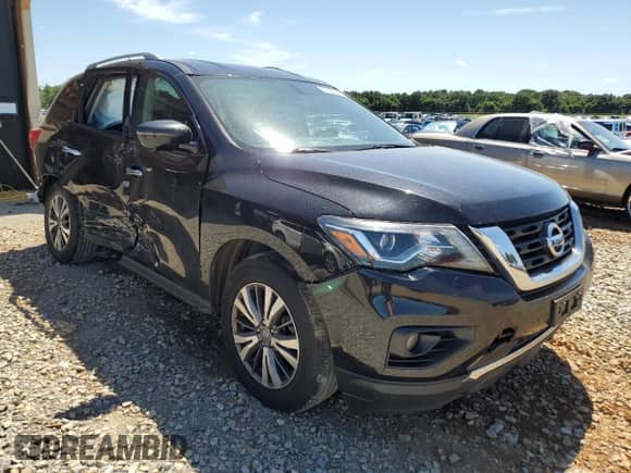 2017 Nissan Pathfinder SL with VIN 5N1DR2MN0HC678469, listed as a Copart auction lot 57672275 with 156,111 mi miles and Salvage title. Bid and sale history available at DreamBid. Image 4.