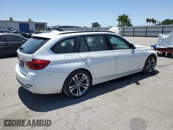 2016 BMW 3 Series 328d xDrive with VIN WBA8J1C53GK458754, listed as a Copart auction lot 57897084 with 207,493 mi miles and . Bid and sale history available at DreamBid. Image 3.