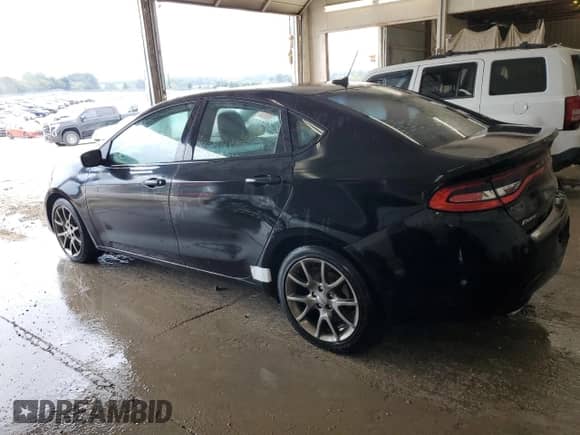 2014 Dodge Dart SXT with VIN 1C3CDFBB4ED671906, listed as a Copart auction lot 81418605 with 142,489 mi miles and Salvage title. Bid and sale history available at DreamBid. Image 2.