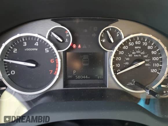 2016 Toyota Tundra Platinum with VIN 5TFGW5F11GX211574, listed as a Copart auction lot 75138854 with 58,044 mi miles and Salvage title. Bid and sale history available at DreamBid. Image 9.