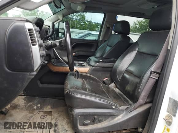 2016 Chevrolet Silverado 3500HD LTZ with VIN 1GC4K0E88GF256887, listed as a Copart auction lot 58571735 with Not provided miles and Salvage title. Bid and sale history available at DreamBid. Image 7.