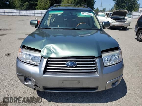 2007 Subaru Forester X L.L. Bean with VIN JF1SG676X7H747088, listed as a Copart auction lot 62539065 with 125,677 mi miles and Salvage title. Bid and sale history available at DreamBid. Image 5.