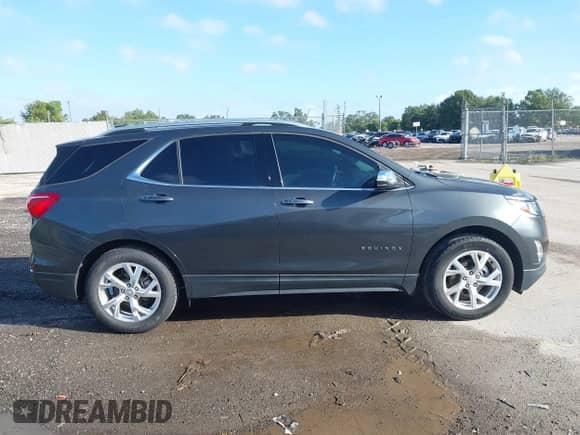 2021 Chevrolet Equinox Premier with VIN 2GNAXNEV1M6158448, listed as a IAAI auction lot 43387463 with 37,488 mi miles and . Bid and sale history available at DreamBid. Image 13.