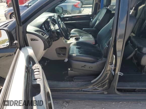 2017 Dodge Grand Caravan SXT with VIN 2C4RDGCG3HR581783, listed as a Copart auction lot 80356545 with Not provided miles and Salvage title. Bid and sale history available at DreamBid. Image 7.