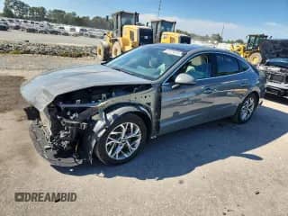2023 Hyundai Sonata SEL with VIN KMHL14JA1PA306066, listed as a Copart auction lot 81721675 with 67,745 mi miles and Salvage title. Bid and sale history available at DreamBid. Image 1.
