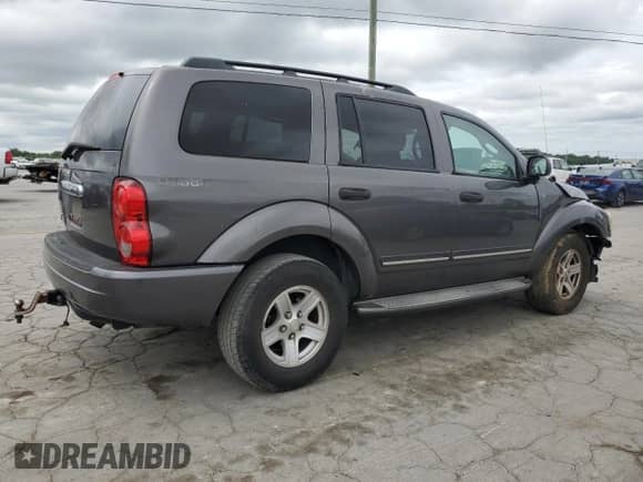 2004 Dodge Durango Limited with VIN 1D4HD58N54F217005, listed as a Copart auction lot 56061125 with 185,114 mi miles and Salvage title. Bid and sale history available at DreamBid. Image 3.