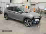 2020 Hyundai Kona Ultimate with VIN KM8K5CA57LU491830, listed as a Copart auction lot 71109265 with 40,656 mi miles and Salvage title. Bid and sale history available at DreamBid. Image 4.