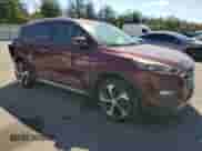 2017 Hyundai Tucson Sport with VIN KM8J3CA2XHU344478, listed as a Copart auction lot 71517445 with 103,632 mi miles and Salvage title. Bid and sale history available at DreamBid. Image 4.