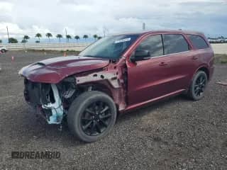 2018 Dodge Durango GT with VIN 1C4RDHDG5JC403229, listed as a Copart auction lot 71232515 with 128,343 mi miles and Salvage title. Bid and sale history available at DreamBid. Image 1.