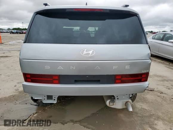 2024 Hyundai Santa Fe SEL with VIN 5NMP24G11RH004408, listed as a Copart auction lot 60859495 with 12,587 mi miles and Salvage title. Bid and sale history available at DreamBid. Image 6.