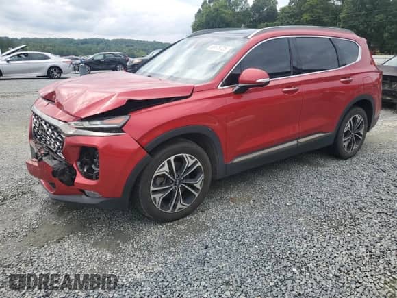 2020 Hyundai Santa Fe Limited z VIN 5NMS53AA8LH187057, wystawiony jako Copart lot #68578725 z przebiegiem 80 885 mil mil oraz Szkoda całkowita • Salvage title. Historia ofert i sprzedaży dostępna na DreamBid. Obrazek 1.