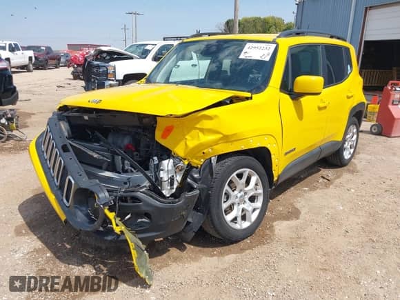 2018 Jeep Renegade Latitude with VIN ZACCJABB2JPJ27064, listed as a IAAI auction lot 42952232 with 44,706 mi miles and . Bid and sale history available at DreamBid. Image 17.