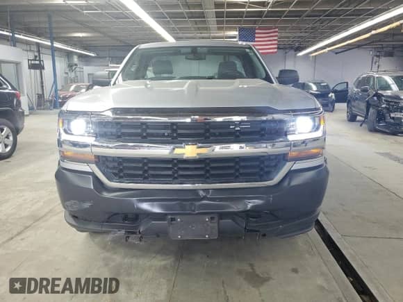 2018 Chevrolet Silverado 1500 Work Truck with VIN 1GCNKNEC6JZ343957, listed as a Copart auction lot 55231465 with 69,099 mi miles and Salvage title. Bid and sale history available at DreamBid. Image 5.
