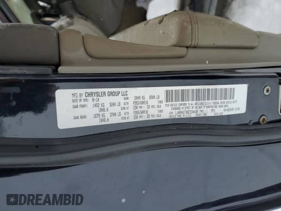 2011 Jeep Grand Cherokee 70th Anniversary z VIN 1J4RR4GT8BC534430, wystawiony jako Copart lot #87484614 z przebiegiem Nie podano mil oraz Szkoda całkowita • Salvage title. Historia ofert i sprzedaży dostępna na DreamBid. Obrazek 13.