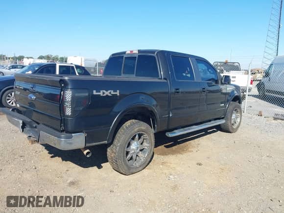 2012 Ford F-150 XL with VIN 1FTFW1ET4CFA99294, listed as a IAAI auction lot 43334565 with 226,862 mi miles and . Bid and sale history available at DreamBid. Image 4.