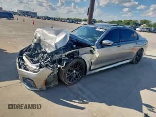 2020 BMW 7 Series 750i xDrive with VIN WBA7U2C00LCD04913, listed as a Copart auction lot 81731215 with 41,758 mi miles and Salvage title. Bid and sale history available at DreamBid. Image 1.