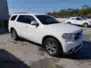 2015 Dodge Durango Limited with VIN 1C4RDHDG6FC722596, listed as a Copart auction lot 89675185 with 120,295 mi miles and Salvage title. Bid and sale history available at DreamBid. Image 4.