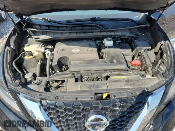 2020 Nissan Murano SL with VIN 5N1AZ2CJ6LN141183, listed as a Copart auction lot 81405835 with 145,476 mi miles and Salvage title. Bid and sale history available at DreamBid. Image 12.