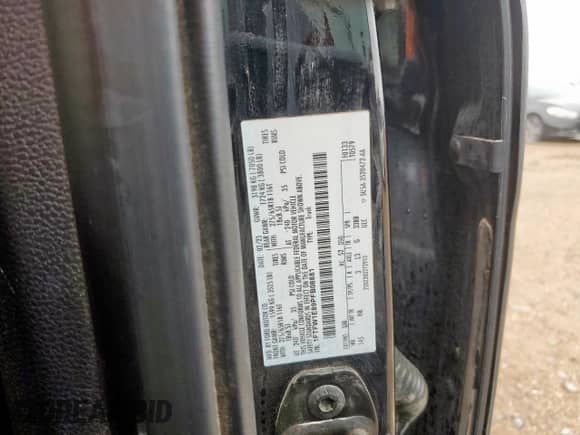 2023 Ford F-150 XL z VIN 1FTFW1E89PFB08881, wystawiony jako Copart lot #87067415 z przebiegiem 54 514 mil mil oraz Czysty tytuł • Clean title. Historia ofert i sprzedaży dostępna na DreamBid. Obrazek 12.