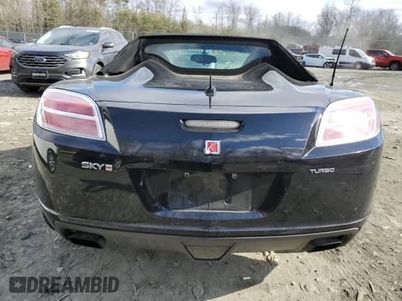 2007 Saturn Sky Red Line with VIN 1G8MG35XX7Y124884, listed as a Copart auction lot 43706465 with 89,375 mi miles and Salvage title. Bid and sale history available at DreamBid. Image 6.