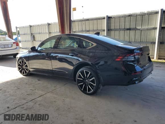 2025 Honda Accord Touring with VIN 1HGCY2F85SA009645, listed as a Copart auction lot 69217025 with 3,252 mi miles and Salvage title. Bid and sale history available at DreamBid. Image 2.